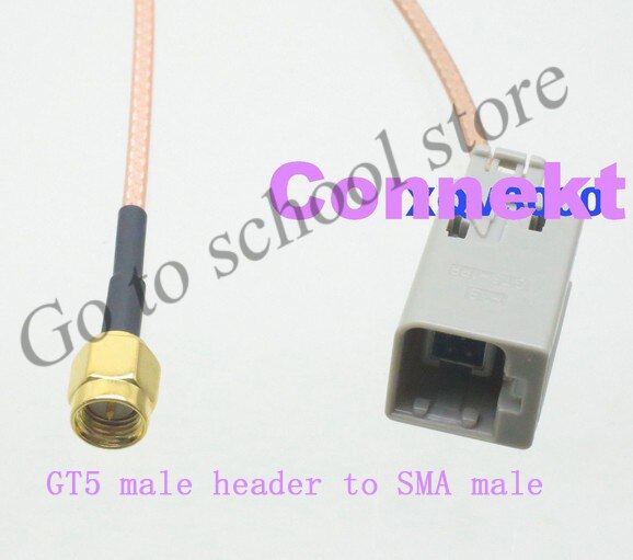 GT5 Vierkante Hoofd Base Naar Sma Interface Connector Gps Antenne Adapter Kabel Antenne Kabel