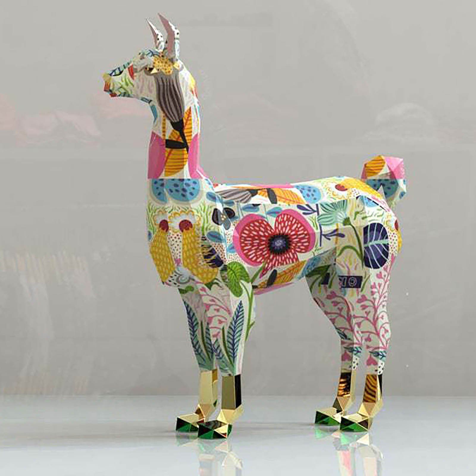 DIY Painting 3D Stereo Animal penguin Model Wall Sticker Handmade Wall Home Decoration наклейки на стену Year