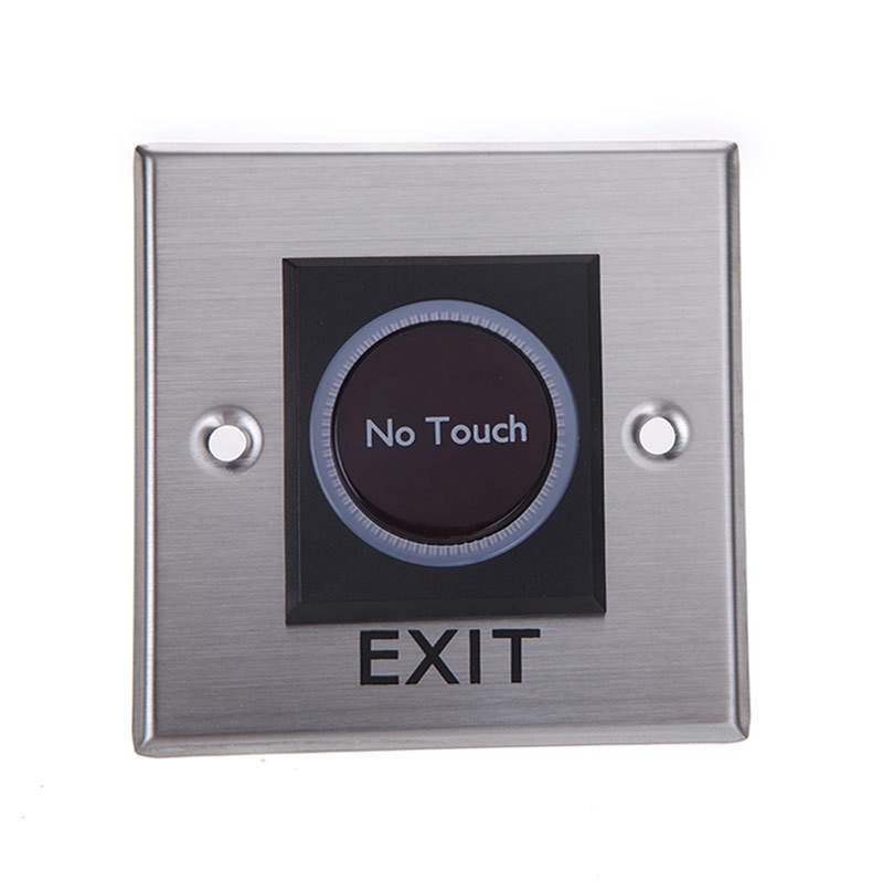 Infrared No Touch Contactless Door Release Exit Button Sensor Switch with LED Indication