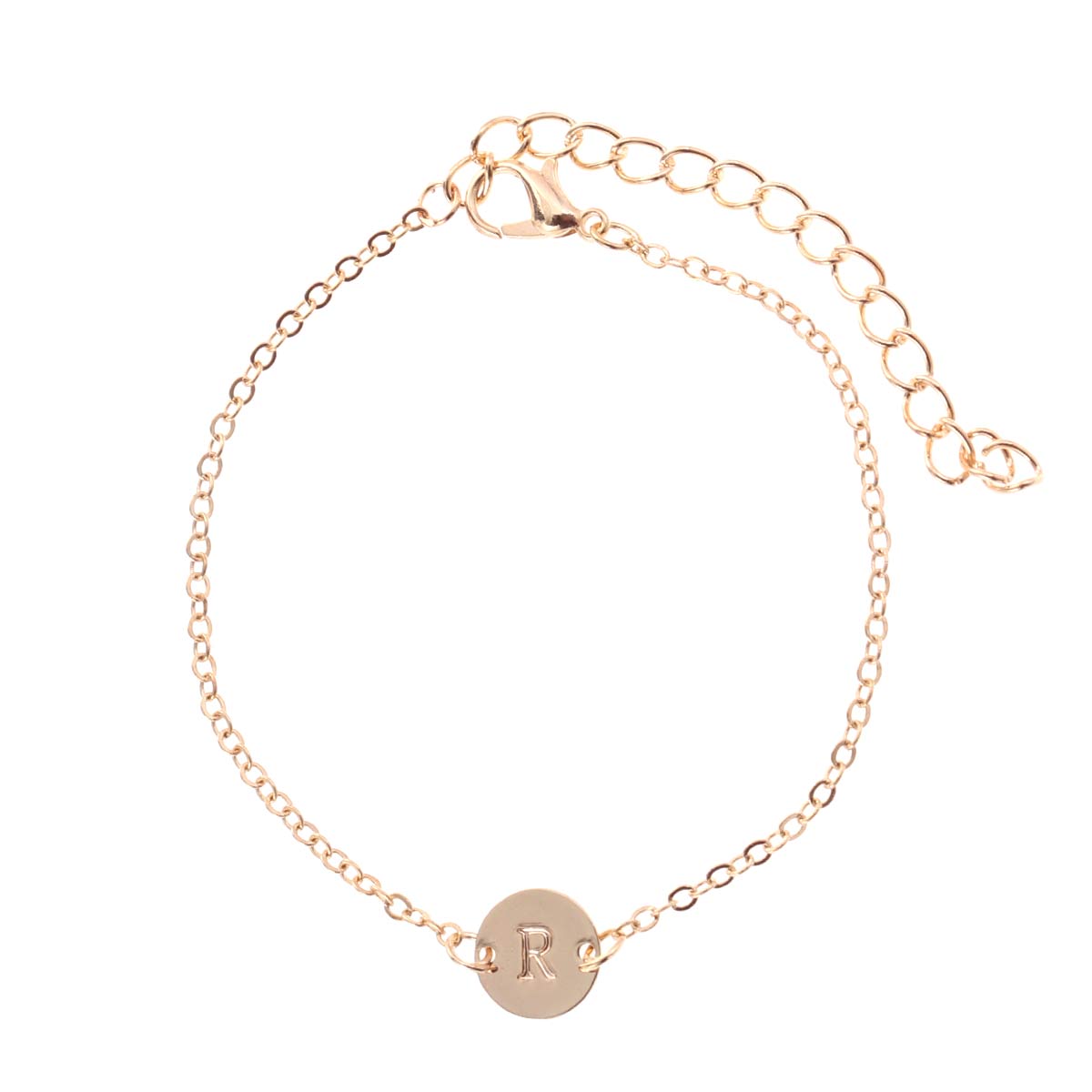 Vrouwen Armband Enkelband Stijlvolle Vintage Casual Strand Stijl Graveren Brief R Legering Voet Ketting Armband