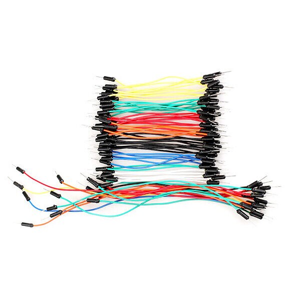 65PCS Male to Male Solderless Breadboard Jumper Cable Wires Kits for Breadboard