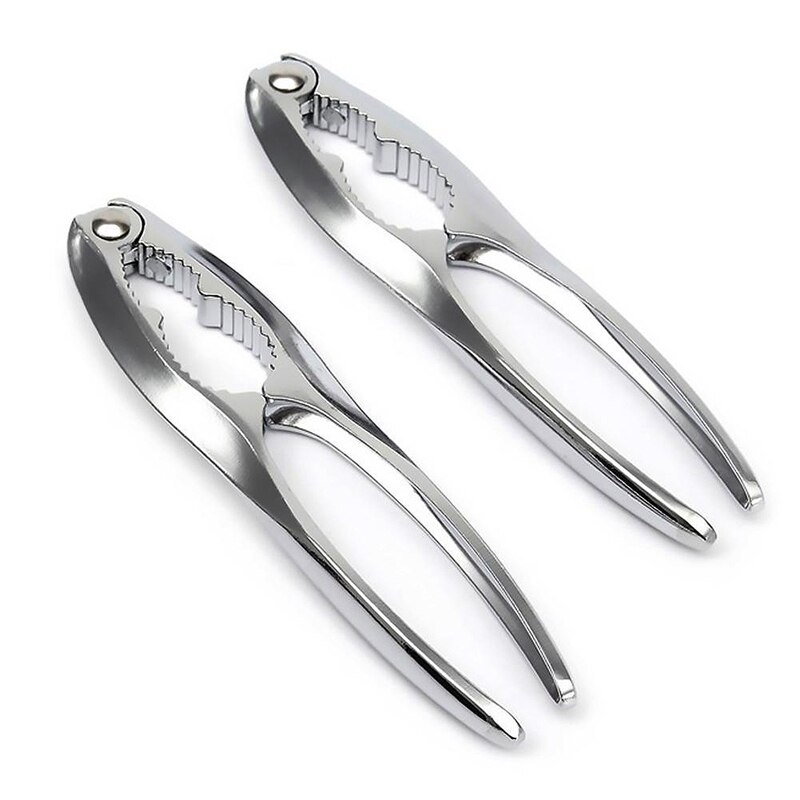 AFBC 8 Pcs Per Set Eating Crab Tool Walnut Pliers Crab Needles Seafood Forks Crab Crackers