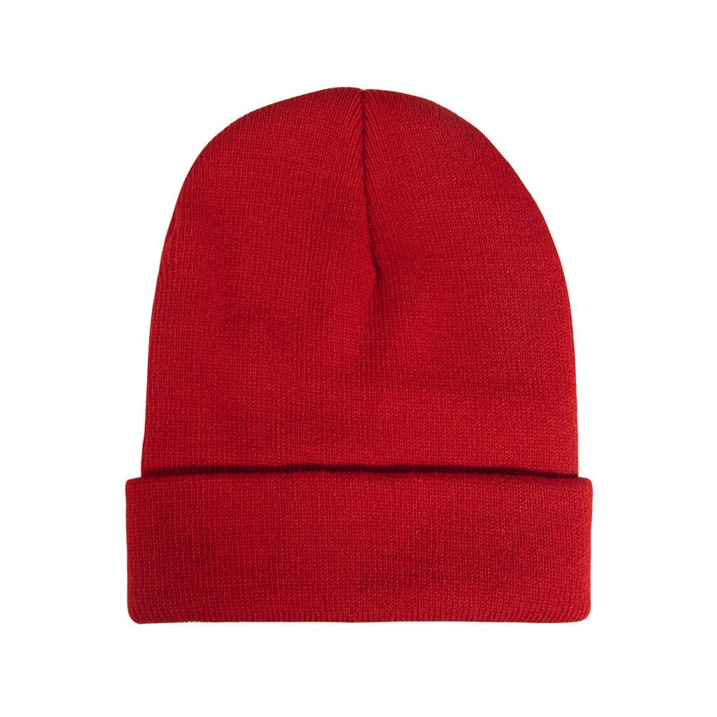 Autumn Winter Acrylic Cotton Hair Cap Skullies Hat Women Winter Warm Cable Crochet Knit Hat Beanie Cap Style Skull Trendy Cap