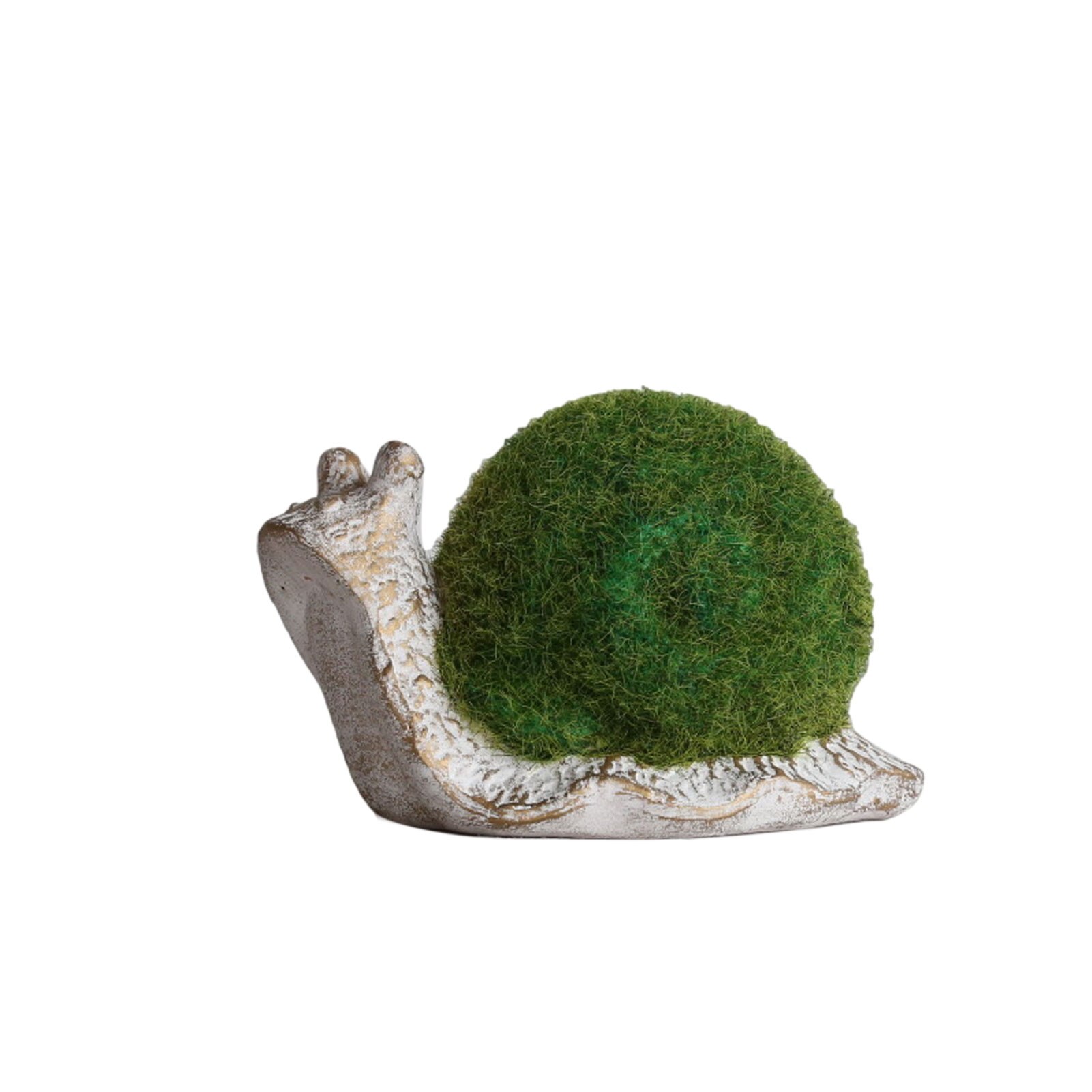 Rural Decoration Snails Resin Garden Courtyard Landscaping Simulated Animal Artificial Snail Carving Garden Decorations Rustic: 16x8.5x11cm