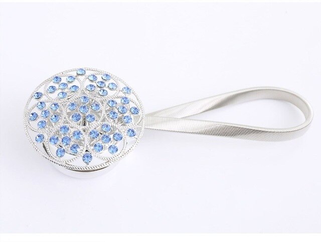 Shaped Magnet Flower Curtain Strap Magnetic Curtain Buckle Window Hatch Ball Holder Curtain Accessories: H