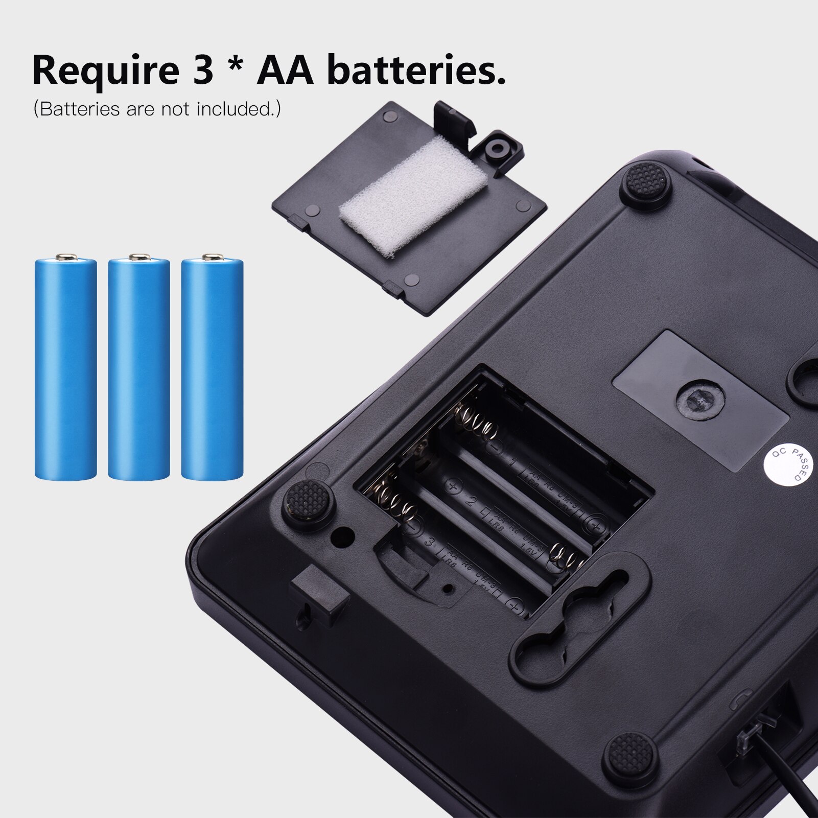 Black Corded Telephone Wired Desk Landline Phone with LCD Display Caller ID/Call Waiting Speakerphone for Hotel Office Home