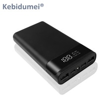 Kebidumei Tragbare Externe 5V DIY 6*18650 fallen Energie Bank Hülse Batterie Ladung Lagerung Kasten Ohne Batterie