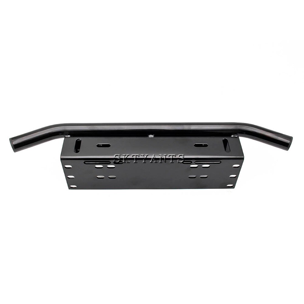 Universele Nieuw Front Bull Bar Bumper Houder, nummerplaat Frame Montagebeugel voor Offroad Lichten Bar LED SUV Truck Pickup