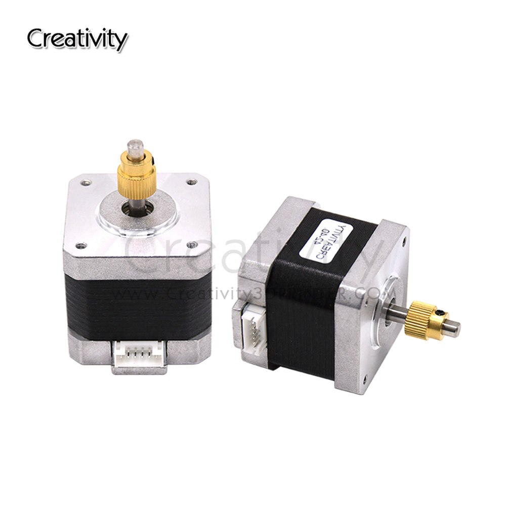 42-40 Stepper Motor with Extruder Gear, for 3D Printer Extruder, For Ender 3/3 V2/Ender 3 pro/Ender 5/CR-10 3d printer Motor