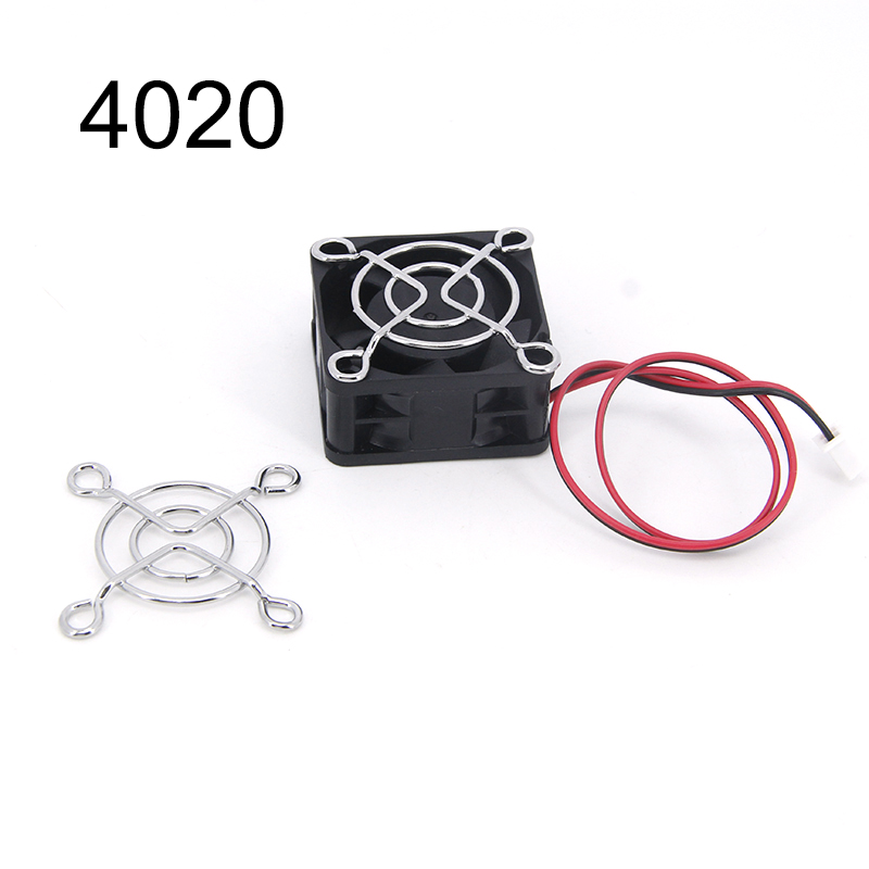 Bürstenloser Gleichstrom lüfter für 30mm/40mm/50mm/60mm Gleichstrom 5V 12V 24V Kühler PC Laptop Computer Gehäbenutzen Lüfter: Orange / bündeln 2