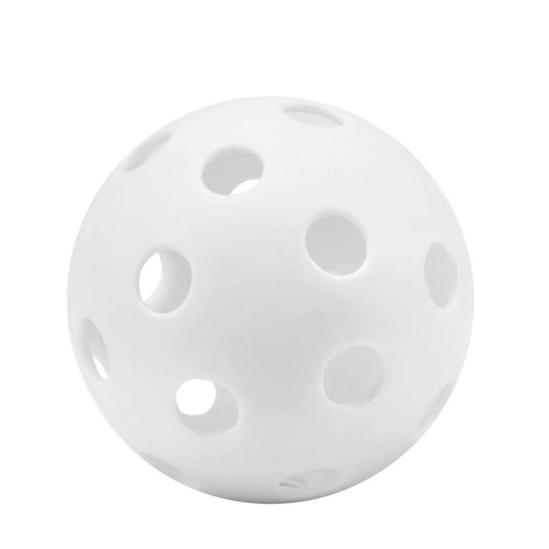 5Pcs Practice Training Sports Ball Kids Children Playing Balls Golf Accessories Plastic One Piece Airflow Hollow Golf Ball