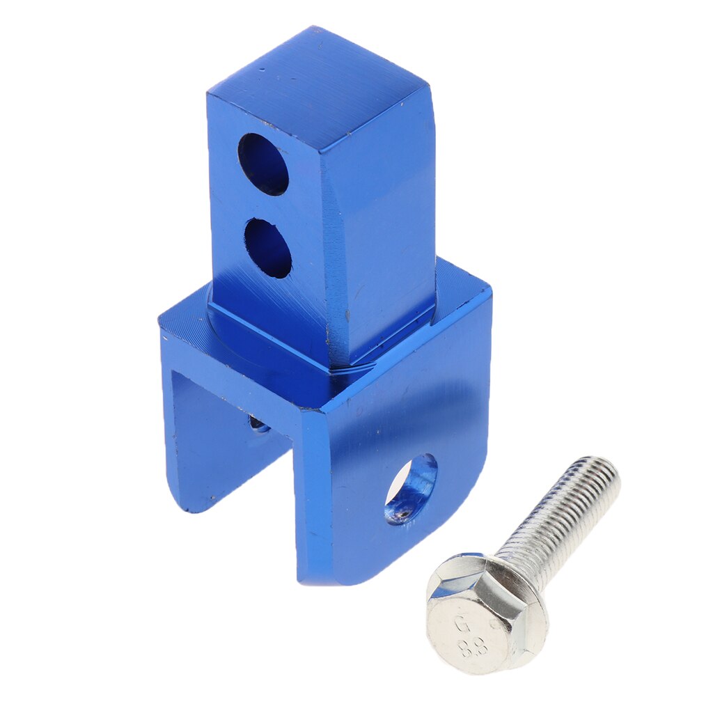 Extensor de Extensión de altura del amortiguador, extensor de altura del amortiguador, elevador Jack Up para motocicleta, ATV, Quad, 4 ruedas: Blue