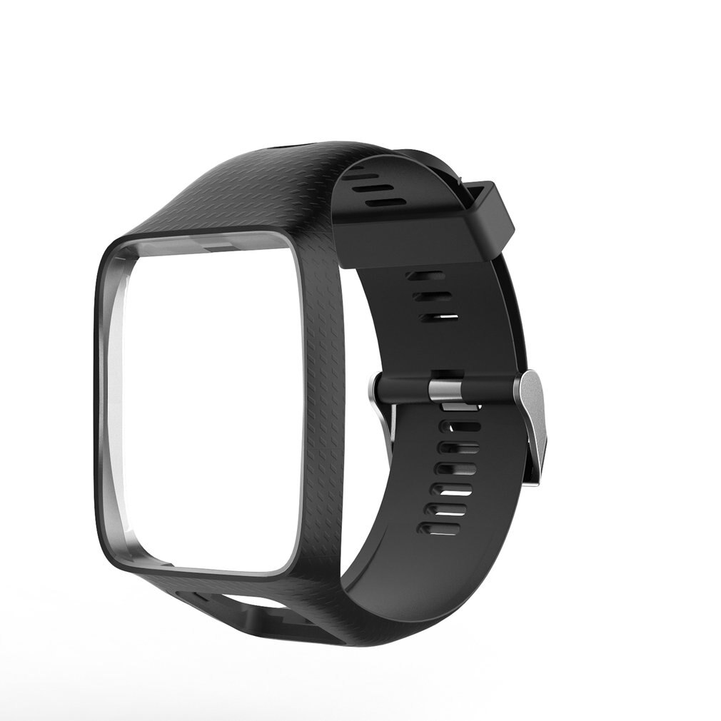Correa de silicona para reloj, repuesto de correa de muñeca para reloj TomTom Runner 2 3, GPS
