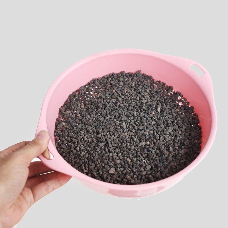 Tamiz de malla de plástico para jardín práctica, 3mm, Red de tamiz de suelo para Compost, piedras grandes, herramienta de jardín de filtración de ramitas
