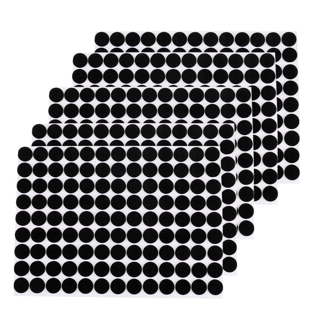 5 Vellen Anti-Kras Rubber Meubels Bescherming Pads Zelfklevende Vloer Kussen Protectors
