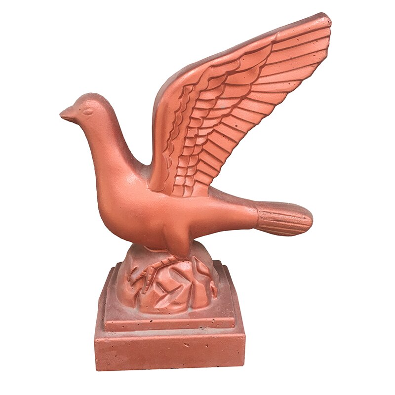 Moldes decorativos de plástico ABS para escultura de animales, molde para extender pájaros de hormigón, moldes para estatuas