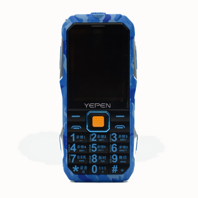 Yupen suporte do telefone móvel da TEVÊ Dual SIM 3D som grande bateria banco de potência china desbloqueado telefones celulares GSM Bar Telefone em estoque: standard / blue