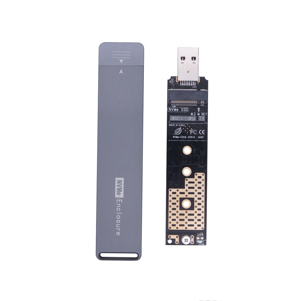NVME kılıfı M.2 NVME muhafaza USB C Gen2 10Gbps PC... – Grandado