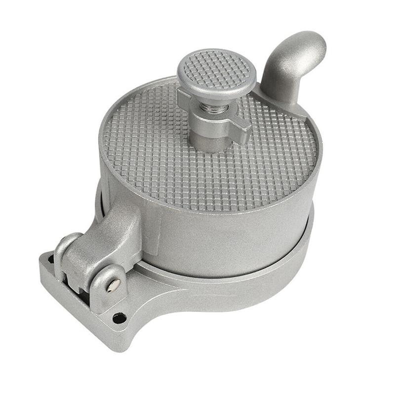 Aluminiumslegering hamburger kødpresseværktøj burger maker oksekødsfabrikanter skimmel burger pressemaskine værktøj (sølv)