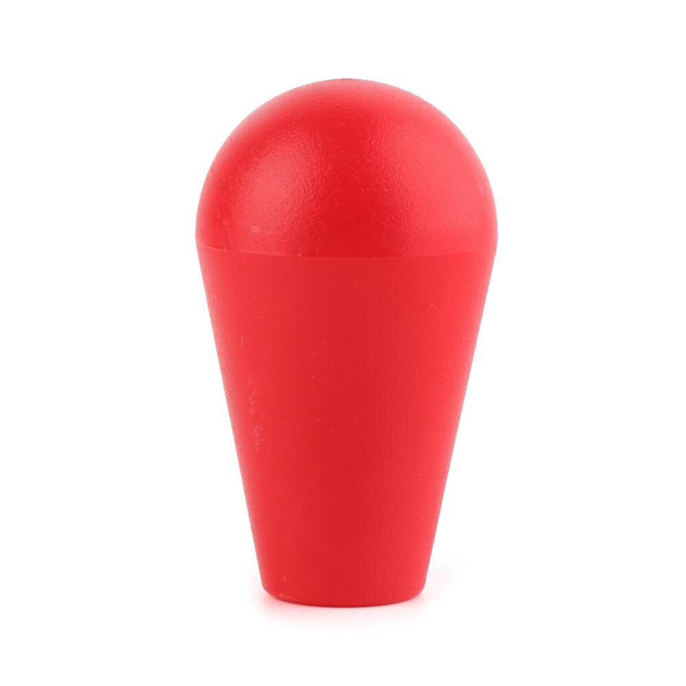 Bola de balancim 1 peça, oval, para games em estilo americano, joystick de substituição: Vermelho