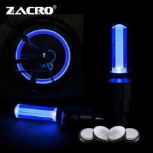 Zacro Fiets Licht Met Batterij Tyre Ventieldopjes Wiel Spaken Led Licht Fietsverlichting Weg Mountainbike Fietsverlichting