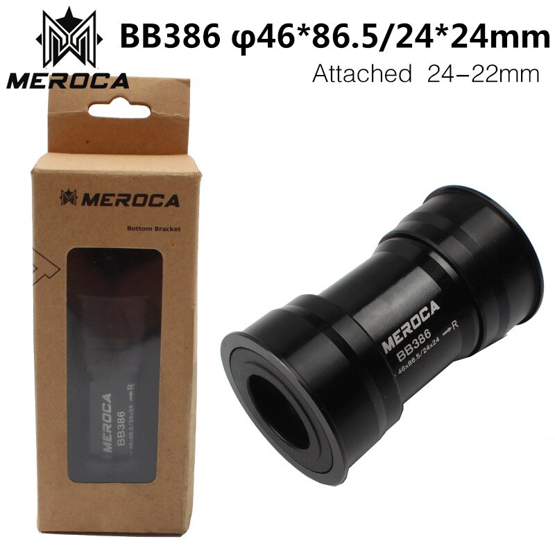 MEROCA BB386 EVO PF30-Juego de bielas, 24mm, soporte inferior de bicicleta