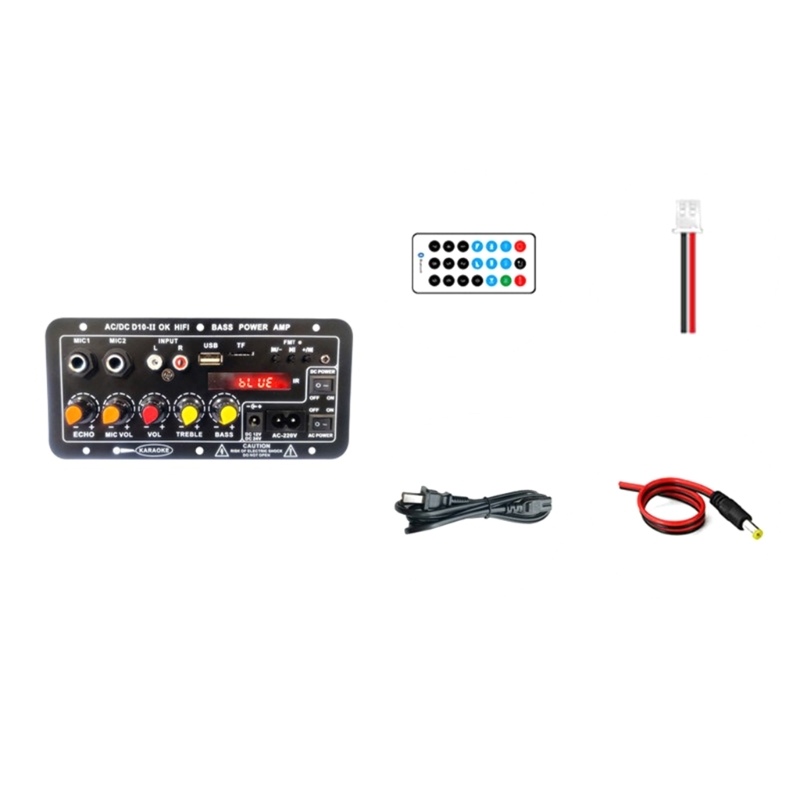 Digital Amplifier Board Bluetooth5.0 with Powerful Bass Output Enhances Your Musics Experience Immersive Audios Performs