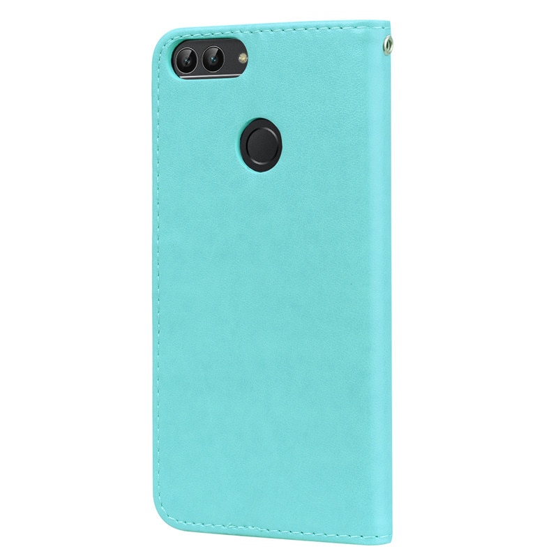 Voor Huawei P Smart Case FIG-LX1 FIG-L21 FIG L21 LX1 Luxe Portemonnee Lederen Flip Cover Case Voor Huawei P Smart case Funda P Smart