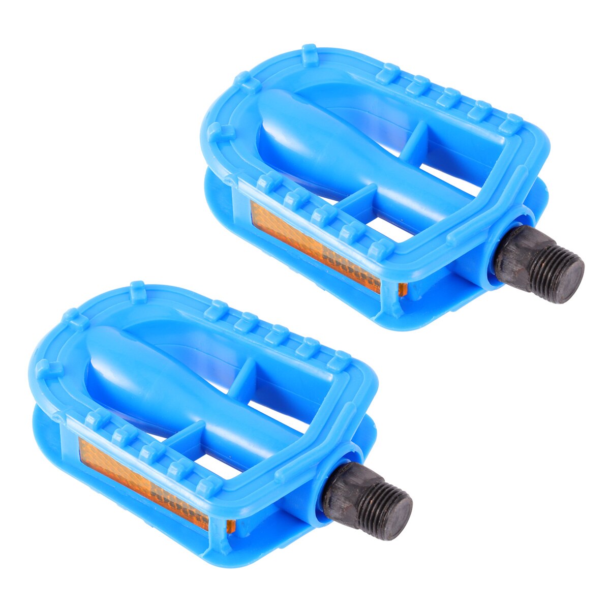 1 Pair Ultralight Kids Bicycle Pedals Rubber Pedals Safety Children Cycling Pedals: Blue