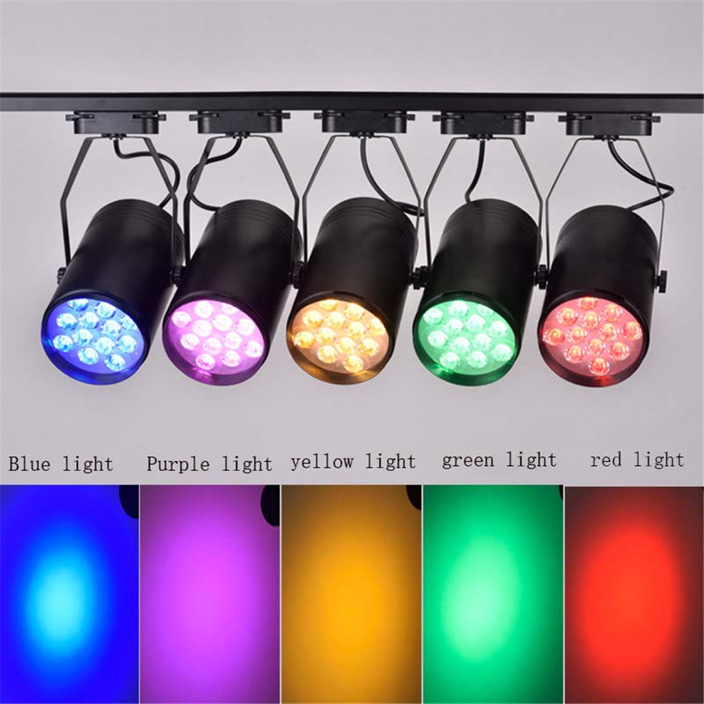 Lumière de voie colorée moderne de rvb 12w led pour la salle de danse de barre de musique