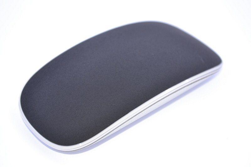 Soft Mouse Film for Apple Mouse Cover Non-slip for Apple Macbook Mice Protector Film for Mac Magic Silicone Mouse Dust-proof: BK