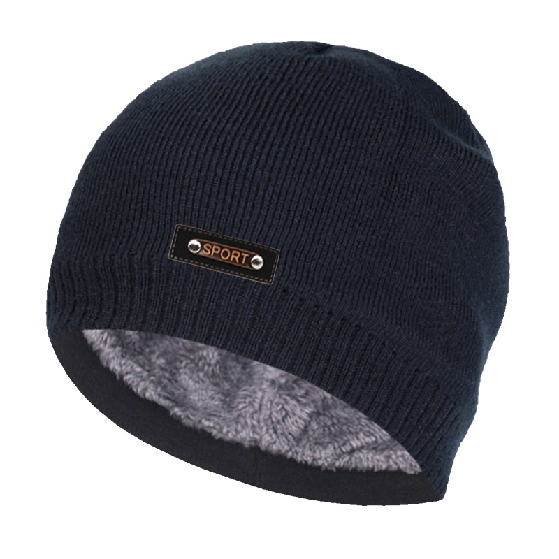 Strikket lue menn vinter luer til kvinner lue lue lue pels skullies luer шапка мужская hodeskalle gorro panser caps mann