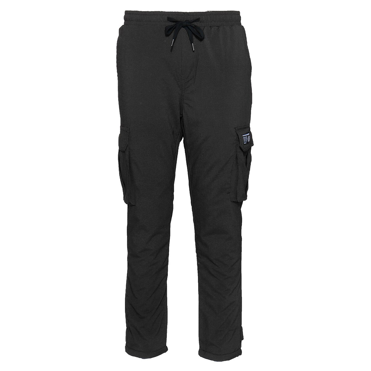 Heating Trousers Electric Heated Pants Thicken USB Intelligent Heated Warm Casual Pants 3 Adjustable Temperature Outdoor Pants: Black / S