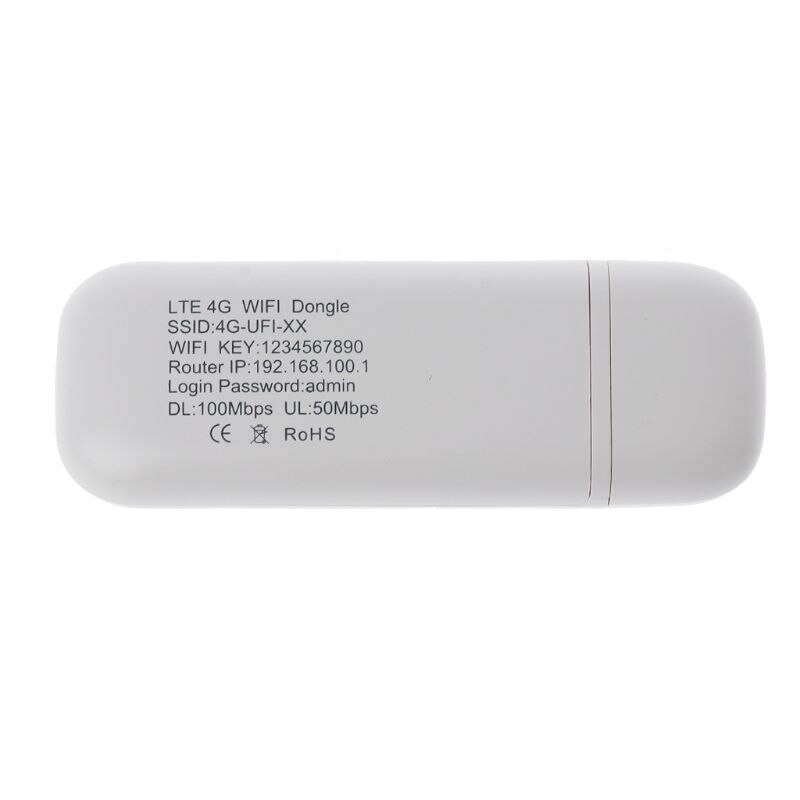 4g lte usb-modem netværksadapter med wifi hotspot sim-kort 4g trådløs router til win xp vista 7/10 mac 10.4 ios