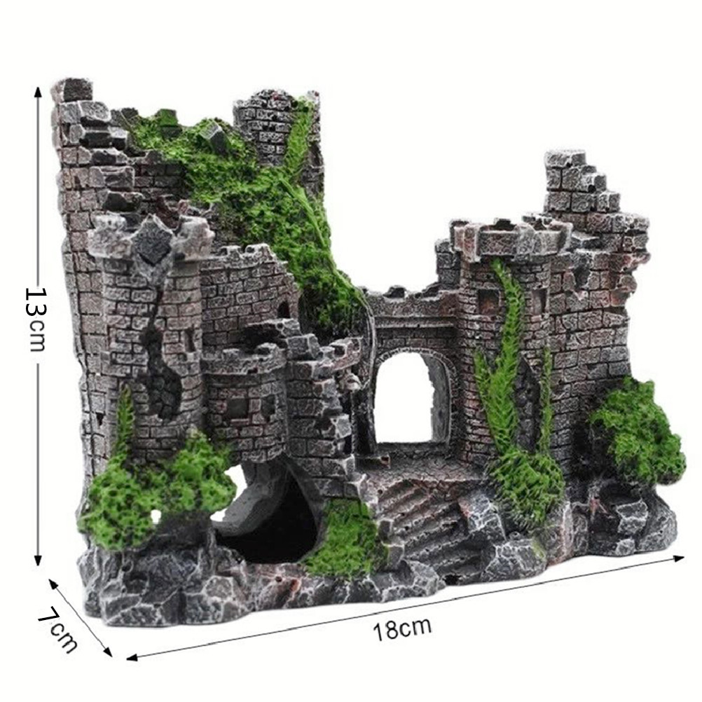 Bonsái Decorativo Para Acuario Klaisy: Simulación De Resina, Tamaño 10x6.5x14 Cm, Realista Y Fácil De Limpiar