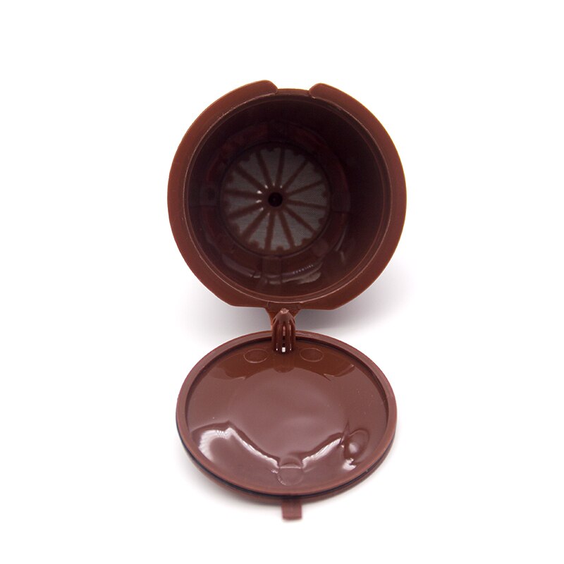 6 pièces adaptées pour Dolce Gusto café filtre tasse réutilisable café Capsule filtres pour Nespresso avec cuillère brosse outils de cuisine