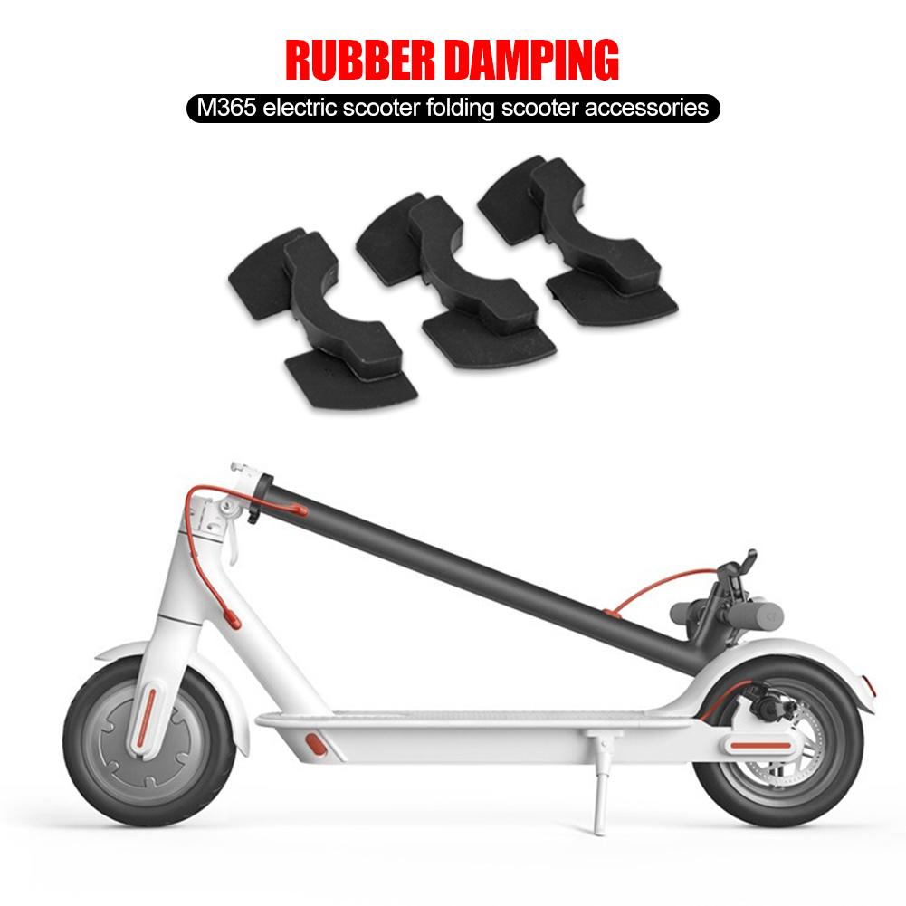 3 stk dæmpningspuder tilbehør elektrisk scooter ryste reduktionsgear forgaffel rystepude dæmpende puder til xiaomi mijia  m365