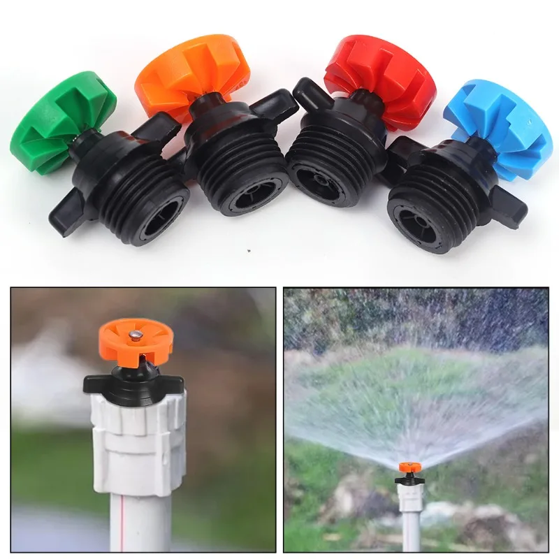 Buse rotative automatique arrosage buse rotative d'irrigation 360 ° Buse d'arrosage pour l'irrigation des fleurs et des légumes de jardin et de pelouse