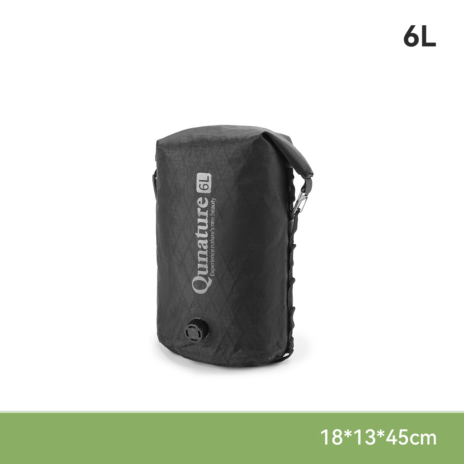 Bikepacking-Taschen für draussen-Aktivitäzehn, Leichte F-Kompressions-Taschen, Zufällig Montierbare Rennrad-Aufbewahrungstasche, touren-Gepäckträgertasche: schwarze farbe
