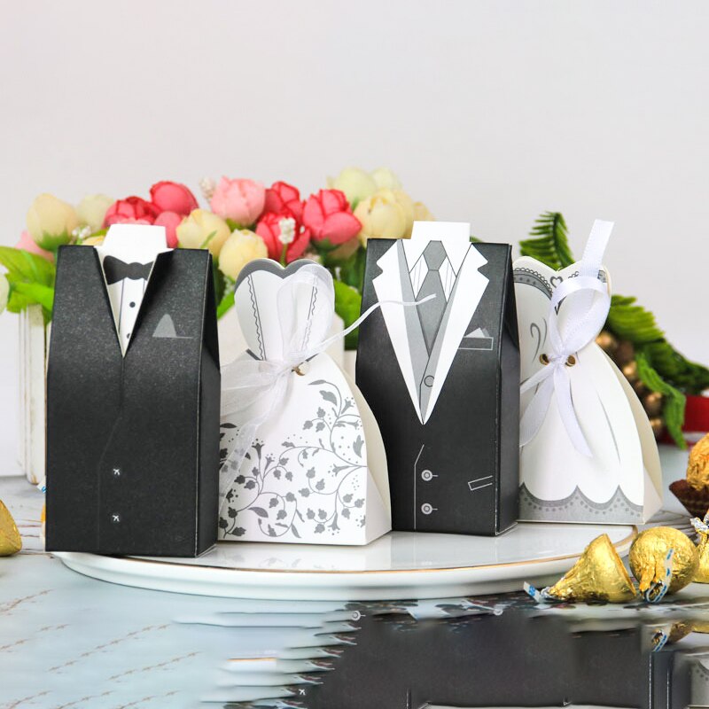 Bryllup borddekorationer vinglas dækning brudgom badge bryllup slik æske diy brude brusebad bryllupsfest forsyninger