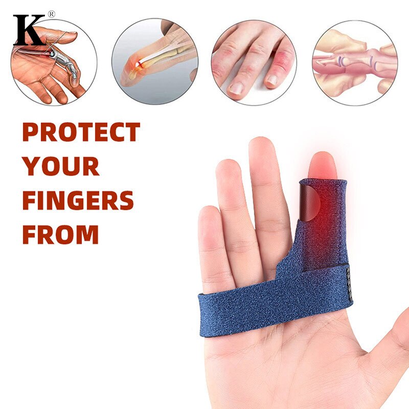 Vinger Brace Trigger Vinger Spalk Rechtzetten Gebroken Gebogen Vingers Duimen Mallet Vinger Spalk Tenosynovitis Vinger Stabiliseren