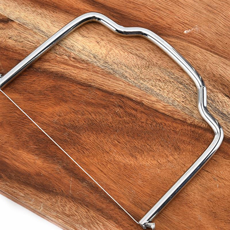 Coupe-beurre portatif en acier inoxydable, 1 pièce, fil de coupe du fromage, outils de cuisine