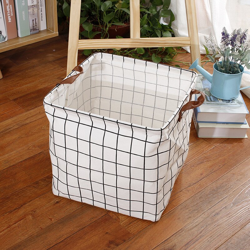 Sous-vêtements maquillage cosmétique organisateur bijoux jouet écharpe chaussettes paniers à linge pliable panière de rangement pour bureau divers boîte de rangement: Color 6