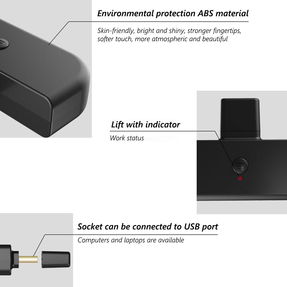 USB C Bluetooth 5.0 Audio Transmitter Adapter Delicate Durable Converter Adapter for Nintendo Switch / Lite PS4 PC