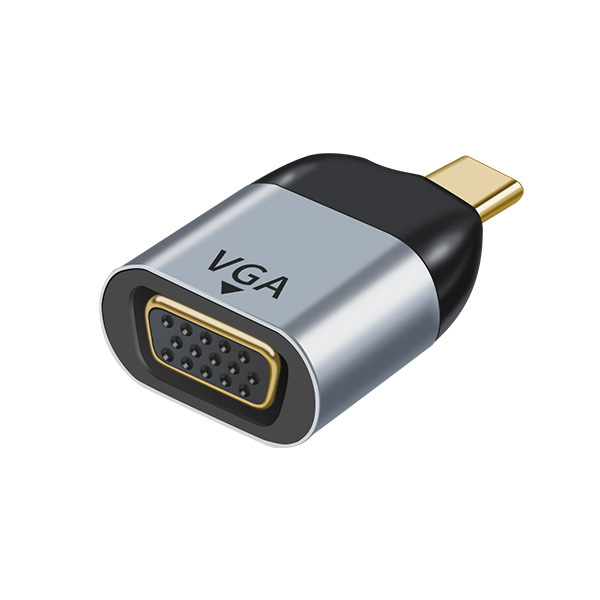 TYPE-C Naar Hdmi/Vga/Dp/Gb/Mdp-Verbindingsadapter 4K @ 60Hz Geschikt Voor Iaptop Projectiescherm High-Definition Conversiekop: Blauw