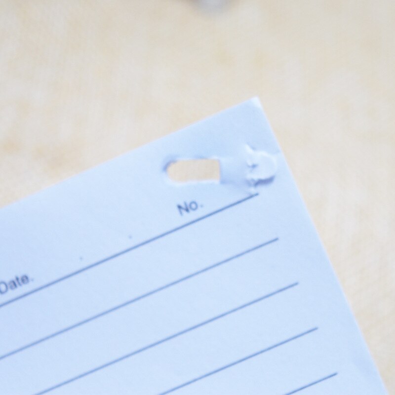 1 PC Practical Staple Free Stapler Paper Binding Binder Stapless Stationery