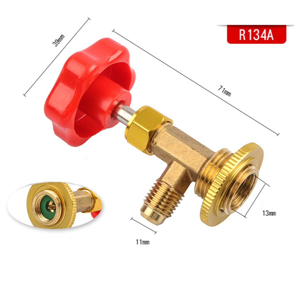 Universell R134a Slange Freon Fyllingsverktøy R22 R134a Kjølemiddel Manometer for Bil