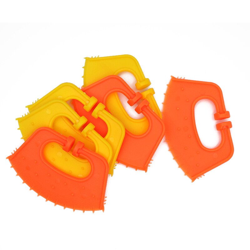 3Pcs Cow Nose Thorn Plastic Calf Cow Cattle Weaning Weaner Anti Sucking Milking Stop Kit Farm Cow Nose Ring Animal Equipments