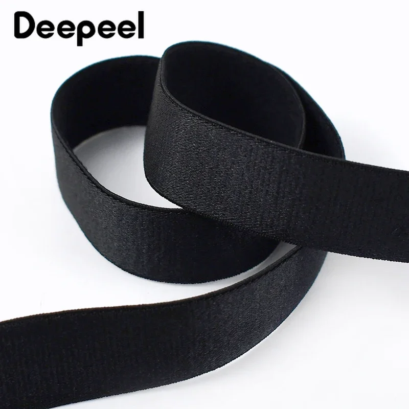 10Meters 6-40mm Bra Elastic Band for Shoulder Strap Underwear Rubber Bands Belt Stretch Nylon Webbing Tape DIY Sewing Accessory