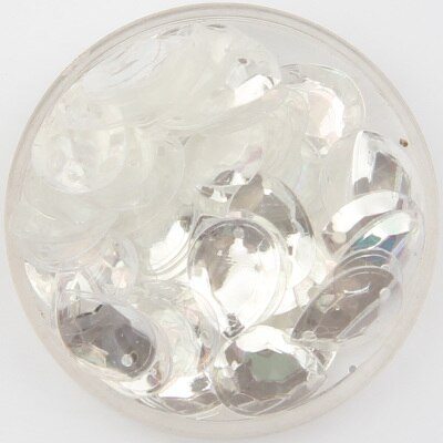 30Gram 3-25Mm Kristal Transparante Losse Pailletten Pailetten Naaien Bruiloft Decoratie Craft Diy Kledingstuk Accessoires: 10x14 drop